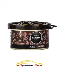 Sáp thơm Black Coffee Aroma Car Organic 40g