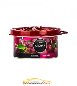 Sáp thơm Cherry Aroma Car Organic 40g