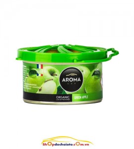 Sáp thơm Green Apple Aroma Car Organic 40g