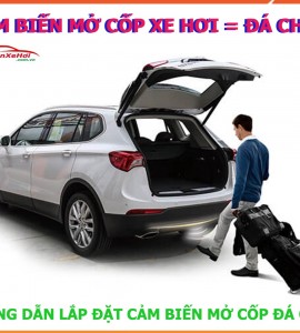 Cảm biến mở cốp ô tô, Bộ cảm biến đá chân mở cốp