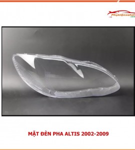 Mặt đèn pha Altis 2002-2009, mặt kính đèn pha Toyota Altis Mặt đèn pha Altis 2002-2009, mặt kính đèn pha Toyota Altis