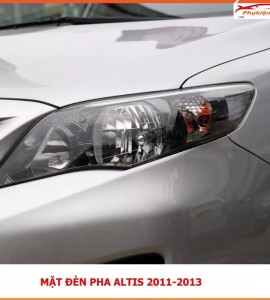 Mặt đèn pha Altis 2011-2013, mặt kính đèn pha Toyota Altis