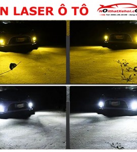 Đèn ô tô laser H7, H8, H11, 9005, 9006