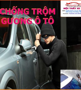 Chống trộm gương chiếu hậu RADA công nghệ mới Chống trộm gương chiếu hậu RADA công nghệ mới