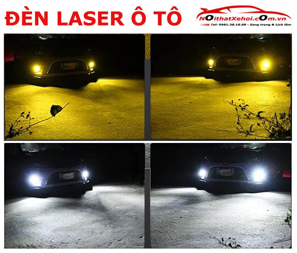 đèn laser ô tô, đèn gầm laser, đèn sương mù laser, đèn pha laser, đèn ô tô laser, lắp đèn laser cho ô tô, đèn ô tô laser siêu sáng